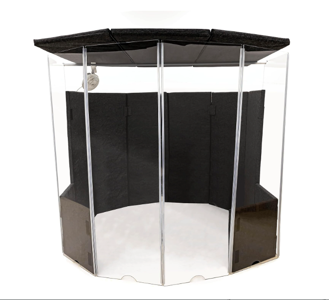 Fishbowl Booth - Closed View