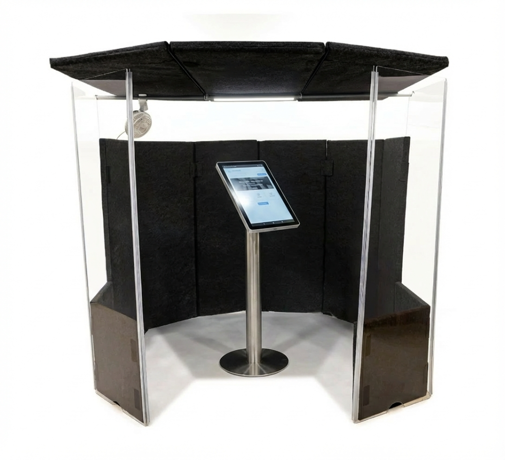 Fishbowl Booth - Open View